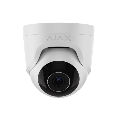 Camera IP Turret Ajax TURRETCAM 8MP/4MM WHT, 8 MP, Lentila 4 mm, IR 35 m
