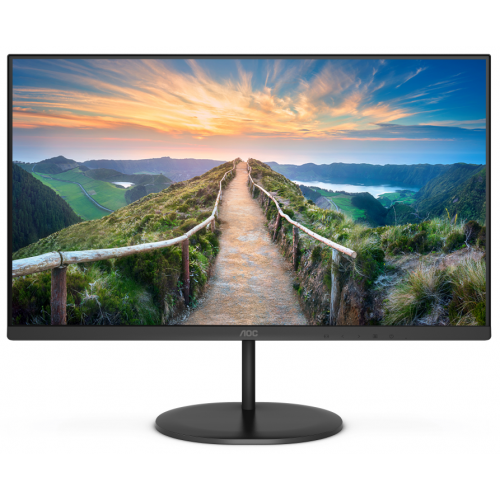 MONITOR AOC U27V4EA 27 inch, Panel Type: IPS, Backlight: WLED ,Resolution: 3840x2160, Aspect Ratio: 16:9, Refresh Rate:60Hz, Responsetime GtG: 4 ms, Brightness: 350 cd/m², Contrast (static): 1000:1,Contrast (dynamic): 20M:1, Viewing angle: 178/178, Color 