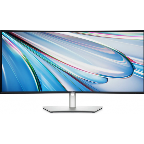Monitor LED Curbat Dell UltraSharp U3425WE, 34.14 inch, 3440 x 1440 pixeli, 5 ms GTG, Silver - Ambalaj Deteriorat