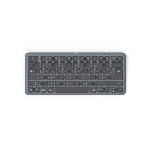 Tastatura Hama WK-500, USB/Wireless/Bluetooth, Black-Grey