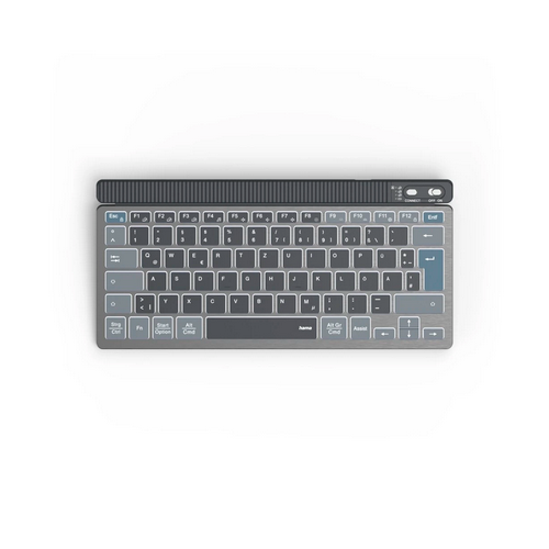 Tastatura Hama WK-700, Bluetooth/USB Wireless, Black-Grey