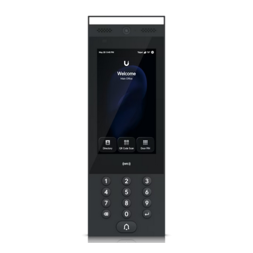 Post videointerfon IP Ubiquiti UniFi G3 Intercom, Black