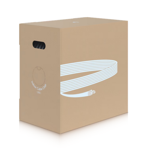 Cablu de retea Ubiquiti UniFi UACC-Cable-C6A-CMP, UTP, Cat. 6a, 305 m, White