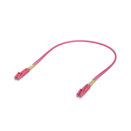 Patch Cord Fibra Optica Ubiquiti UACC-OFC-M2-LULU-0.5M-50, Multi-Mode, Duplex LC/UPC - Duplex LC/UPC, 0.5 m, 50 bucati