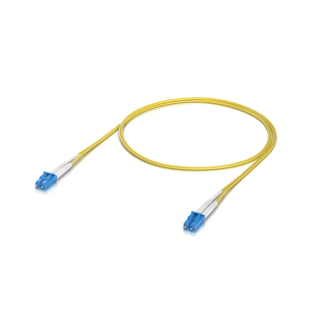 Patch Cord Fibra Optica Ubiquiti UACC-OFC-S2-LULU-1M-50, Single-Mode, OS2, Duplex LC - Duplex LC, 1 m, 50 bucati 