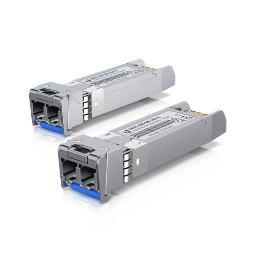 Transceiver Ubiquiti SFP+ 10GB UACC-OM-SM-10G-D-2, 1310 nm, Single-Mode, 10 km, Duplex LC/UPC, 2 bucati