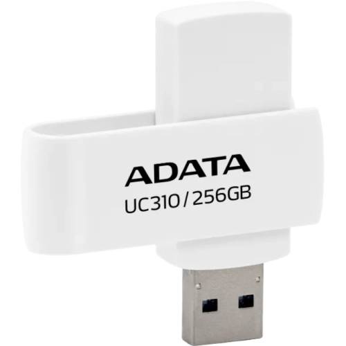 Stick memorie A-Data UC310, 256GB, USB-A 3.0, White