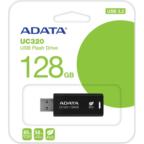 Stick Memorie A-Data UC320 128GB, USB-A 3.0, Black