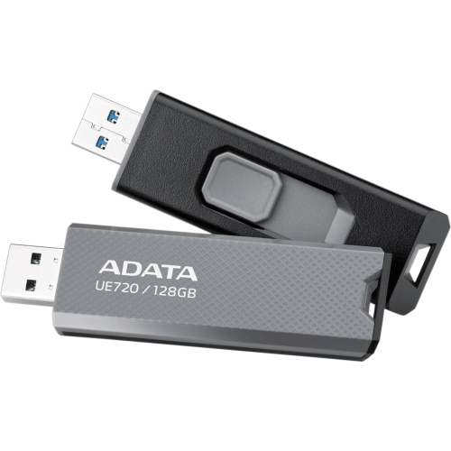 Stick Memorie A-Data UE720 128GB, USB-A 3.1, Gray-Black