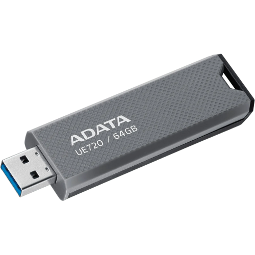 Stick Memorie A-Data UE720 64GB, USB-A 3.1, Gray-Black