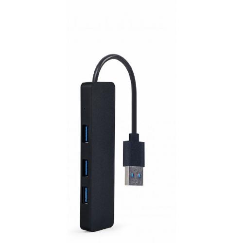 Hub USB Gembird UHB-U3P4-04, 4x USB 3.2 gen 1, Black