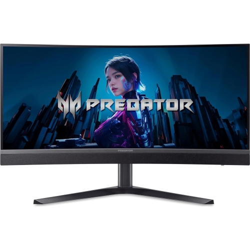 Monitor MiniLED Acer Predator X34V3bmiiphuzx, 34 inch, 3440 x 1440 pixeli, 1 ms GTG, Black