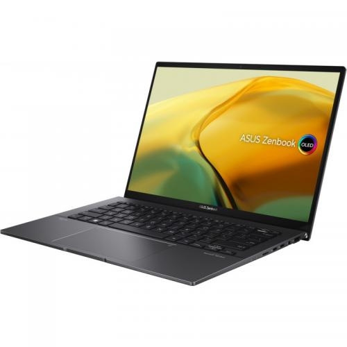 Ultrabook ASUS ZenBook 14 OLED UM3402YA-KM176W, AMD Ryzen 5 5625U, 14inch, RAM 8GB, SSD 512GB, AMD Radeon Graphics, Windows 11, Jade Black