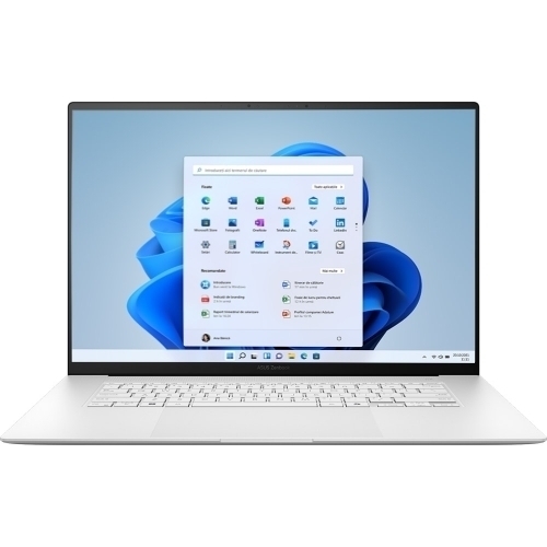 Laptop ASUS Zenbook S16 OLED UM5606WA-RK276X, AMD Ryzen AI 9 HX 370, 16inch, RAM 32GB, SSD 1TB, AMD Radeon 890M Graphics, Windows 11 Pro, Scandinavian White