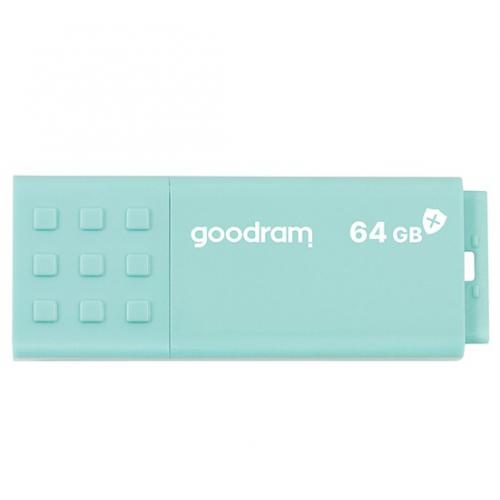 Stick memorie Goodram UME3 Care, 64GB, USB 3.0, Green