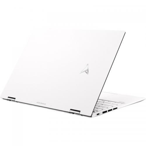 Laptop 2-in-1 ASUS ZenBook S 13 Flip OLED UP5302ZA-LX350X, Intel Core i7-1260P, 13.3inch Touch, RAM 16GB, SSD 1TB, Intel Iris Xe Graphics, Windows 11 Pro, Refined White