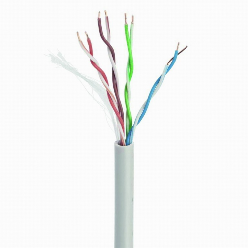 Cablu de retea Gembird UPC-5004E-SOL-B, UTP, Cat5e, 305m, White