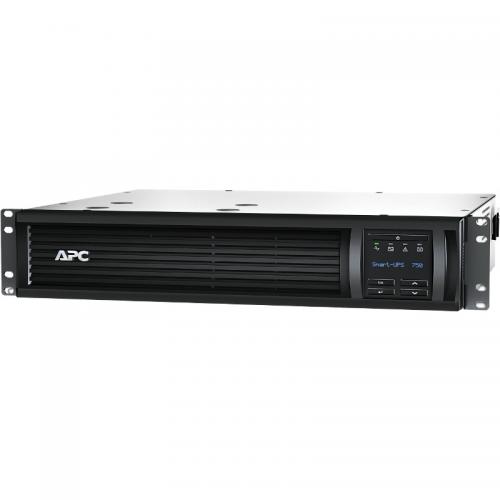 UPS APC Smart-UPS SMT line-interactive / sinusoidala 750VA / 500W 4conectori C13 rackabil 2U, baterie APCRBC123, optional extinderegarantie cu 1/3 ani (WBEXTWAR1YR-SP-02/WBEXTWAR3YR-SP-02)cu smart conect