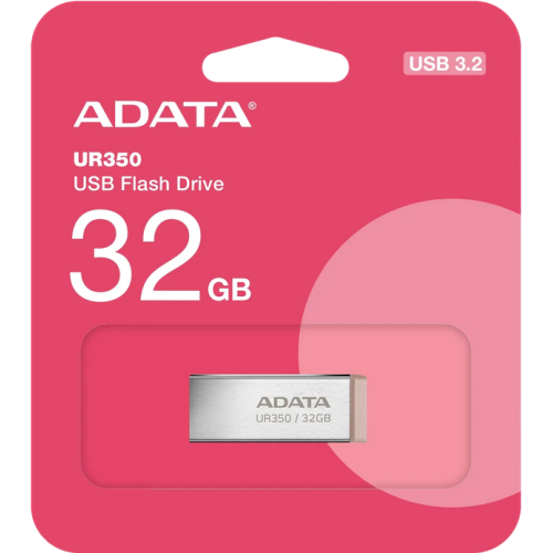 Stick Memorie A-Data UR350 32GB, USB-A 3.0, Silver-Brown