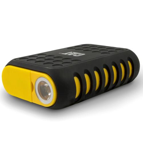 Baterie portabila Caterpillar CAT Active Urban, 10000 mAh, 2x USB, 1x USB-C, Black-Yellow