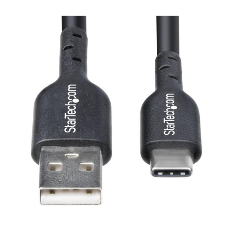 Cablu de date Startech USB2AC4MBKE, USB-A male - USB-C male, 4 m, Black