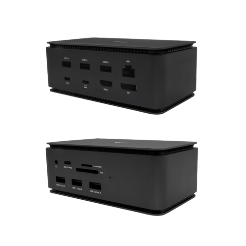 Docking Station I-tec USB4DUAL4KDOCKPD, Black