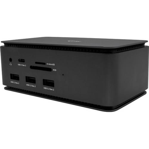 Docking Station I-tec USB4DUALDOCK100W, Black