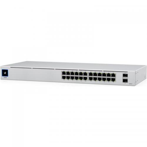 Switch Ubiquiti UniFi Gigabit USW-24, 24 port, 10/100/1000 Mbps