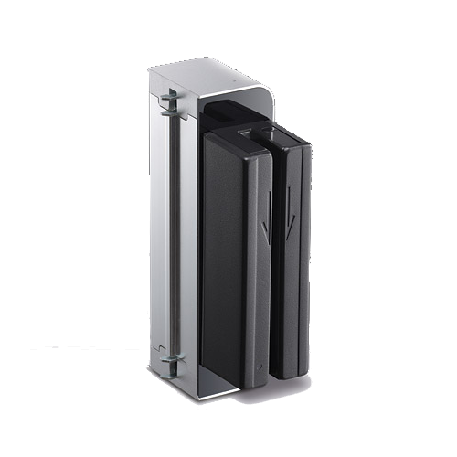 Magnetic Stripe Card Reader Advantech UTC-P02-A0E for UTC-515/520/532 Series, Black/Silver