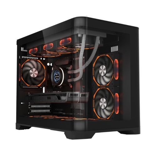 Carcasa 1st PLAYER UV6 Black, Fara sursa