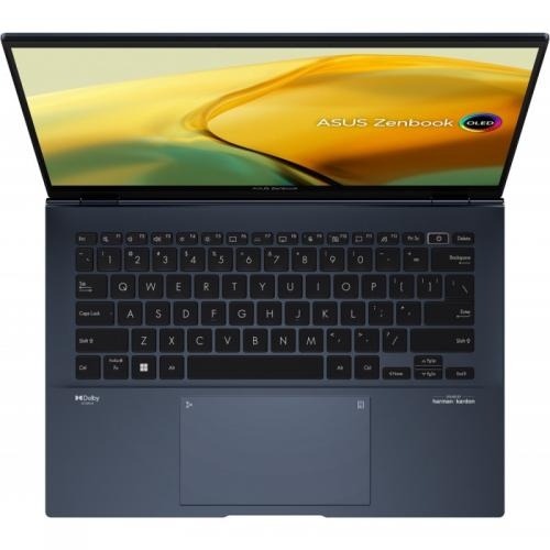 Laptop ASUS ZenBook 14 UX3402ZA-KM390W, Intel Core i7-1260P, 14inch, RAM 16GB, SSD 1TB, Intel Iris Xe Grahics, Windows 11, Ponder Blue