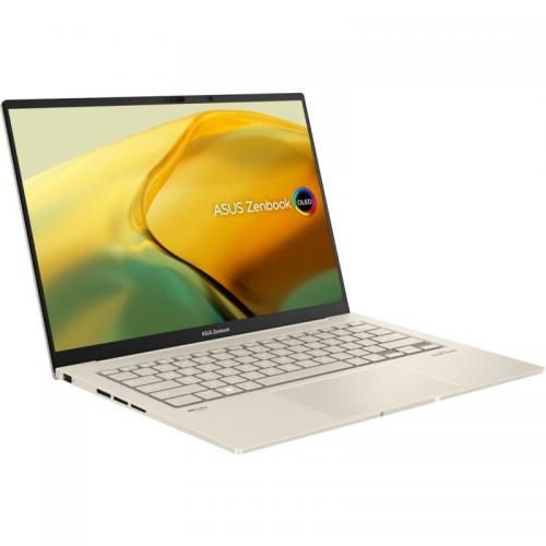 Laptop ASUS ZenBook 14X OLED UX3404VA-M3090X, Intel Core i9-13900H, 14.5inch Touch, RAM 16GB, SSD 1TB, Intel Iris Xe Graphics, Windows 11 Pro, Sandstone Beige