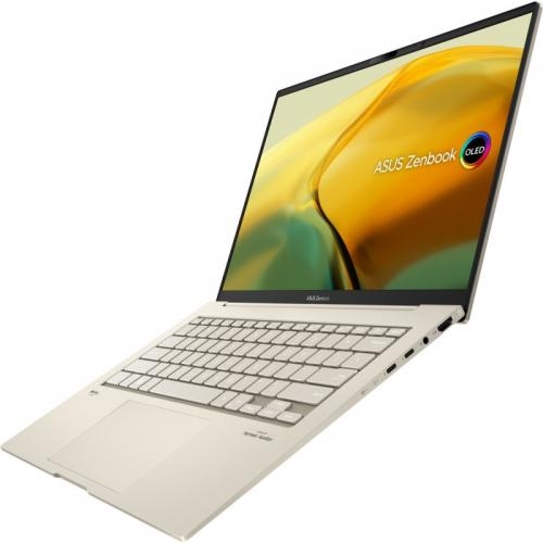 Laptop ASUS ZenBook 14X OLED UX3404VA-M3090X, Intel Core i9-13900H, 14.5inch Touch, RAM 16GB, SSD 1TB, Intel Iris Xe Graphics, Windows 11 Pro, Sandstone Beige