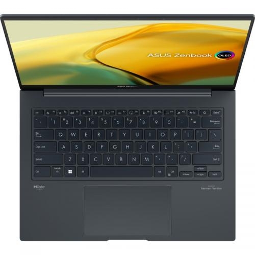 Laptop ASUS ZenBook 14X OLED UX3404VA-M9091X, Intel Core i9-13900H, 14.5inch Touch, RAM 16GB, SSD 1TB, Intel Iris Xe Graphics, Windows 11 Pro, Inkwell Gray