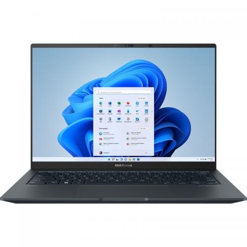 Laptop ASUS ZenBook 14X OLED UX3404VA-M9091X, Intel Core i9-13900H, 14.5inch Touch, RAM 16GB, SSD 1TB, Intel Iris Xe Graphics, Windows 11 Pro, Inkwell Gray