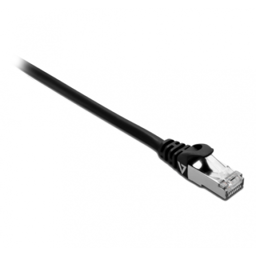 Patch Cord V7 V7CAT7FSTP-3M-BLK-1E, Cat7, S/FTP, 3m, Black