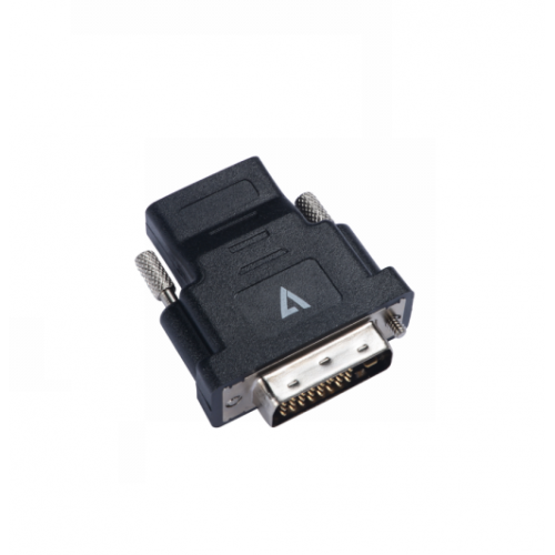 Adaptor V7 V7E2DVIDMHDMIF-ADPTR, DVI-D - HDMI, Black