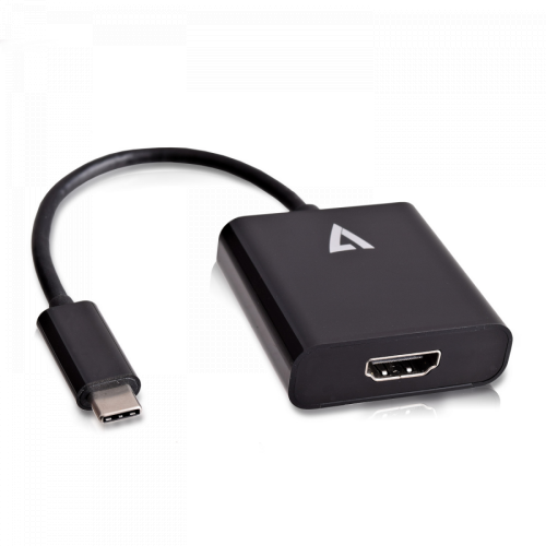 Adaptor V7 V7UCHDMI-BLK-1E, HDMI - USB-C, Black