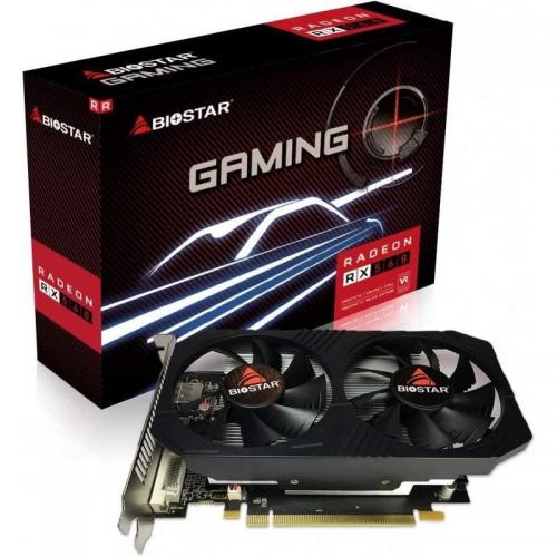 Placa video Biostar AMD Radeon RX 560 Dual Cooling 4GB, GDDR5, 128bit