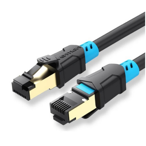 Patch cord Vention VAP-A06-B200, Cat6, S/FTP, 2 m, Black