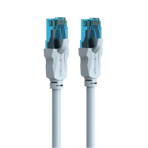 Patch cord Vention VAP-A10-S1500, Cat5e, UTP, 15 m, Gray-Blue