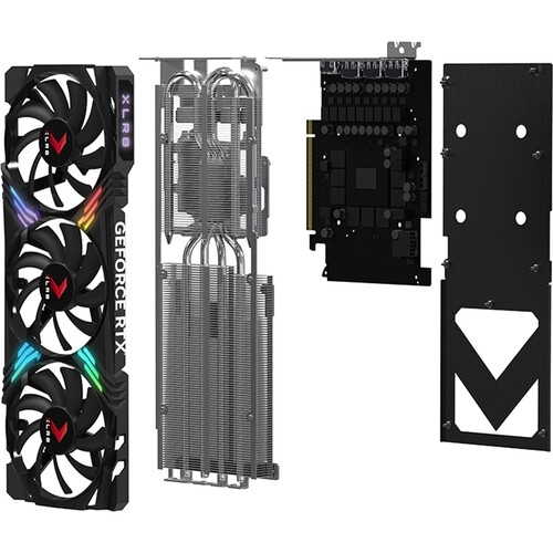 Placa video PNY nVidia GeForce RTX 4070 SUPER XLR8 Gaming VERTO EPIC-X RGB Triple Fan OC 12GB, GDDR6X, 192bit