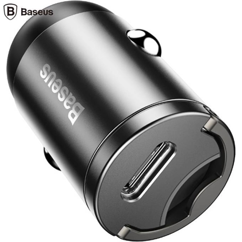 Incarcator auto Baseus Tiny Star VCHX-B0G, 1x USB-C, 3A, Gray