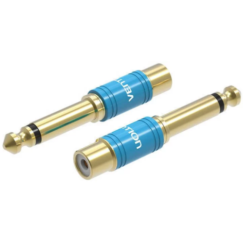 Adaptor audio Vention VDD-C03, RCA male - RCA female, Gold