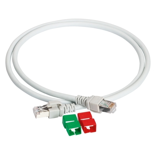Patch Cord APC VDIP185X46100, Cat6a, S/FTP, 10m, Grey