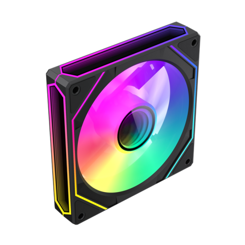Ventilator Gamemax FN12A-S8I PWM, ARGB LED, 120mm, Black