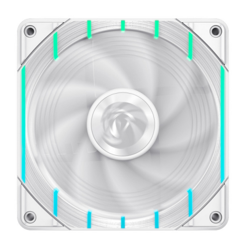 Ventilator Gamemax Tornado T12 ARGB White, 120 mm