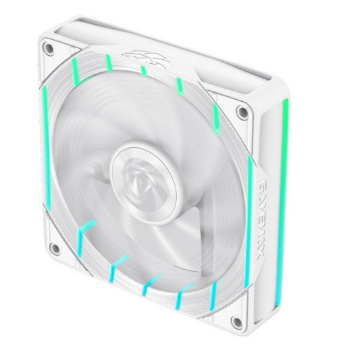 Ventilator Gamemax Tornado T12 ARGB White, 120 mm