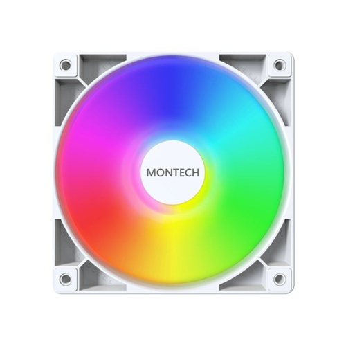 Ventilator Montech GF120 ARGB LED, 120 mm, White