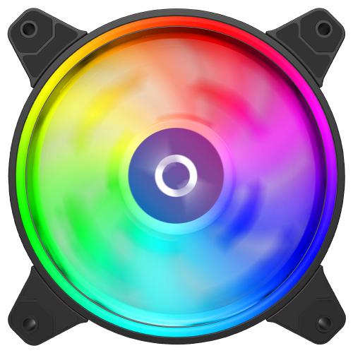 Ventilator AQIRYS Cetus 6P-12SLI22-RGB, 120mm